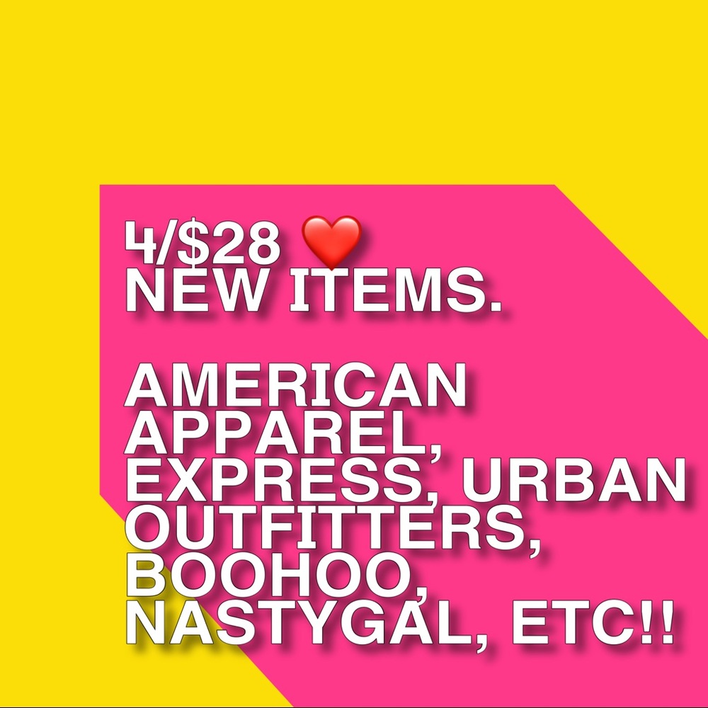 4/$28 BUNDLES